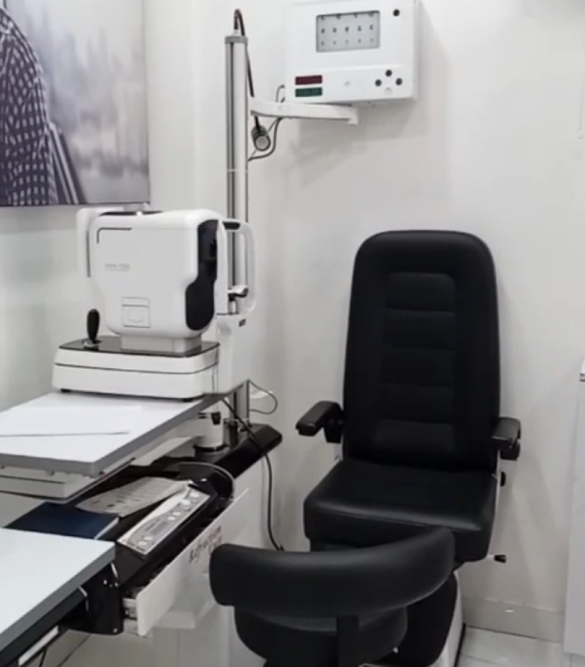 digit eyes optix testing area